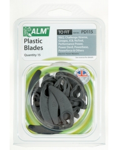 ALM Plastic Blades Pack of 15
