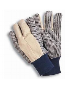 Town & Country Essentials - Canvas Grip Gloves Men's Size - L