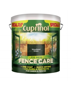 Cuprinol Less Mess Fence Care 6L Woodland Green