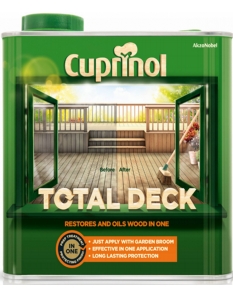 Cuprinol Total Deck Restorer & Oil 2.5L Clear