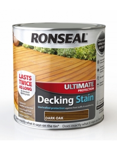 Ronseal Ultimate Protection Decking Stain 2.5L Dark Oak