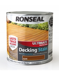Ronseal Ultimate Protection Decking Stain 2.5L Teak