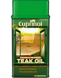 Cuprinol Garden Furniture Teak Oil 1L