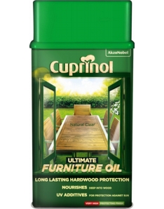 Cuprinol Ultimate Furniture Oil 1L Mahogany