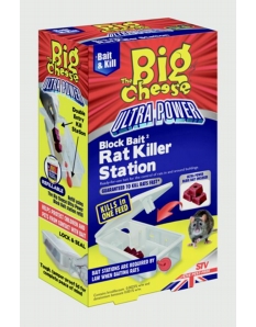 The Big Cheese Ultra Power Block Bait Rodent Killer Kit 