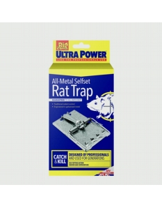 Ultra Power All Metal Self Set Rat Trap 