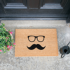 Mustache & Glasses Doormat