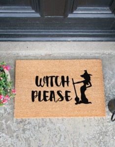 Witch Please Doormat 