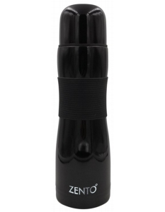 Casa & Casa Silicon Grip Flask Black 500ml