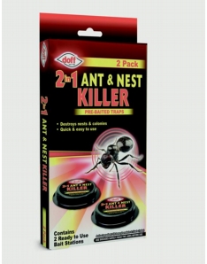 Doff 2 In 1 Ant & Nest Killer Bait Stations Pack 2