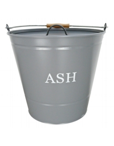 Manor Ash Bucket With Lid Grey