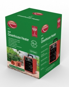Ambassador Greenhouse Heater 20cm(W) x 23cm(H) x 33.5cm(D)