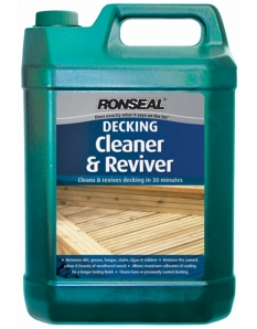 Ronseal Decking Cleaner & Reviver 5L Ready To Use