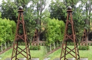 Metal Obelisks