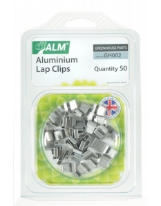 ALM Aluminium Lap Clips Pack of 50