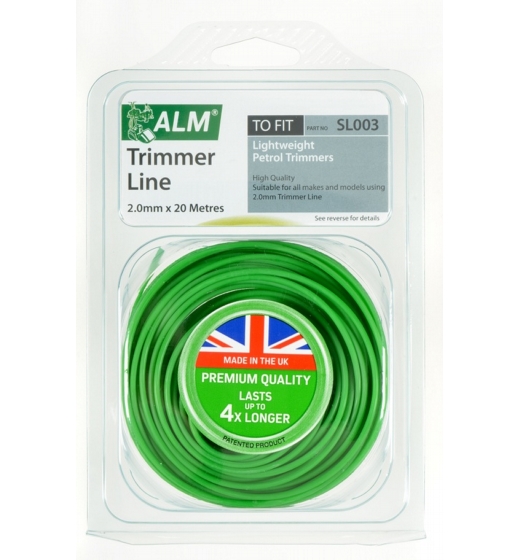 ALM Trimmer Line - Green 2.0mm x 20m