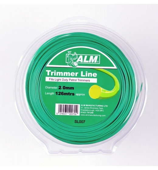 ALM Trimmer Line - Green 2.0mm x 126m approx