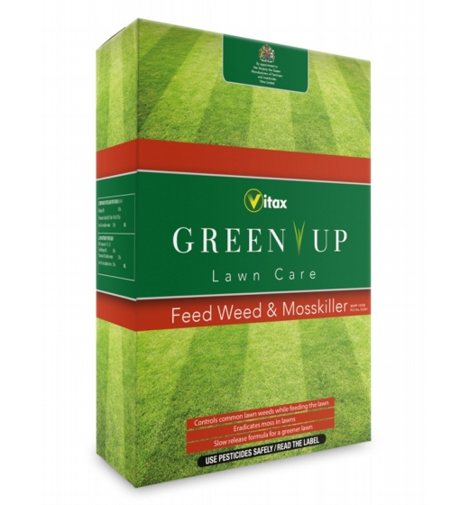 Vitax Green Up Feed Weed & Mosskiller Granular 3kg
