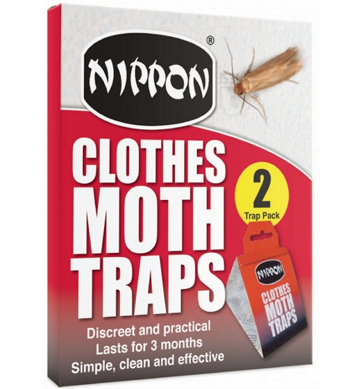 Nippon Clothes Moth Traps Pack Of 2