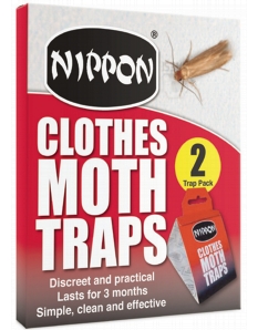 Nippon Clothes Moth Traps Pack Of 2