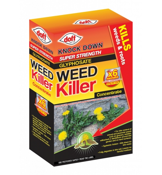 Doff Advanced Concentrated Weedkiller 6 Sachet