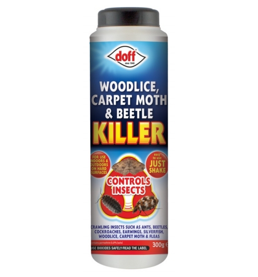 Doff Woodlice, Carpet Moth & Beetle Killer 300g