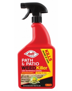 Doff 'Knockdown' Systemic Path & Patio Weedkiller 1L