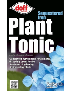 Doff Sequestered Iron Plant Tonic 5 x 15g Sachets