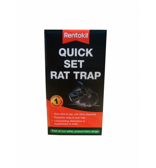 Rentokil Quick Set Rat Trap Single