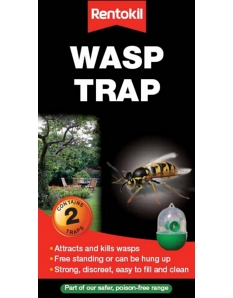 Rentokil Wasp Trap Twin Pack