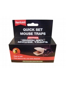 Rentokil Quick Set Mouse Traps Twin Pack