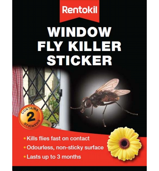 Rentokil Window Fly Killer Sticker 