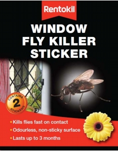 Rentokil Window Fly Killer Sticker 