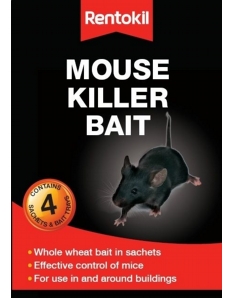 Rentokil Mouse Killer Bait 4 Sachet