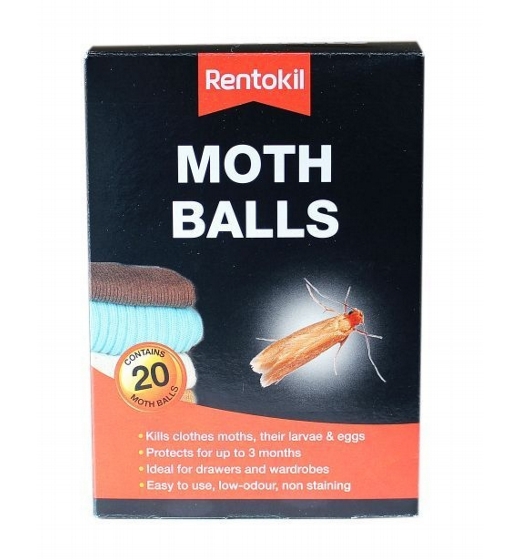 Rentokil Moth Balls Pack 20