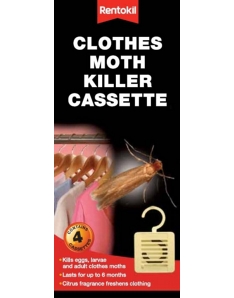Rentokil Clothes Moth Killer Cassette Pack 4