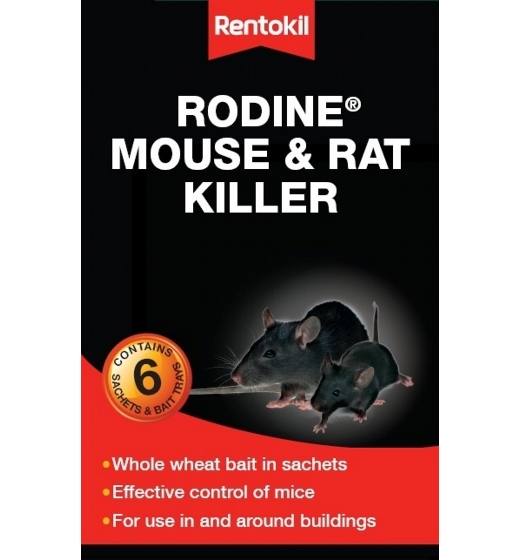 Rentokil Rodine Mouse & Rat Killer 300g
