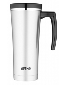 Thermos Discovery Stainless Steel Travel Mug 470ml BlackÂ 