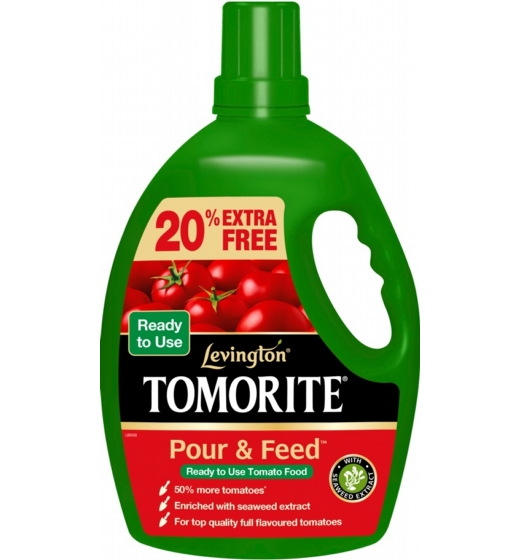 Levington Tomorite Pour & Feed 2.5L Plus 20% Free