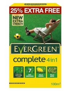 Miracle-Gro Evergreen Complete 4 in 1 80m2 Plus 25% Free