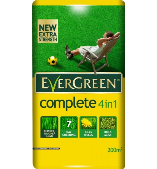 Miracle-Gro Evergreen Complete 4 in 1 200m2 Bag