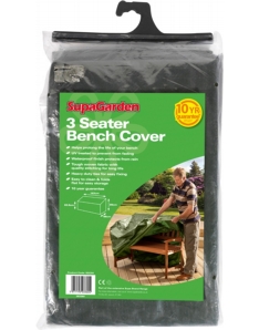 SupaGarden Bench Cover 3 Seater W: 162cm, H: 63.5cm-89cm, D: 66cm