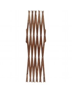 Ambassador Trellis with Metal Rivets 8mm Brown 6ft x 3ft
