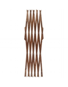 Ambassador Trellis with Metal Rivets 8mm Brown 6ft x 2ft