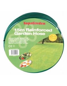SupaGarden Reinforced Garden Hose 15m