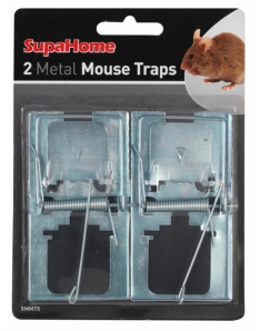 SupaHome 2 Metal Mouse Traps 