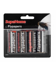 SupaHome Flypapers Pack of 4