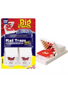 The Big Cheese Ultra Power Rat Traps Twin Pack