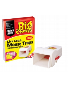 The Big Cheese Live Catch RTU Mouse Trap Twin Pack