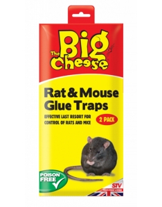 The Big Cheese RTU Rat & Mouse Glue Traps Twinpack